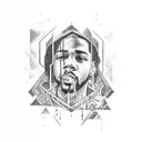 J cole Joey Badass Tory Lanez tattoo design idea