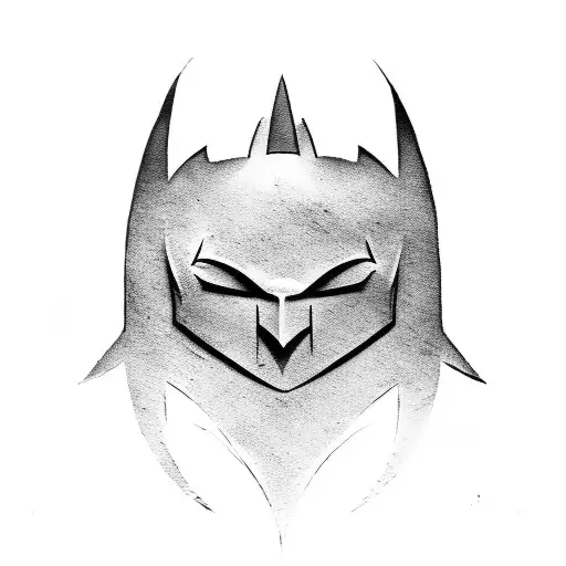 Batman logo gotham city tattoo design idea
