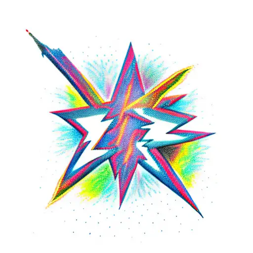 Lightning Bolt tattoo design idea