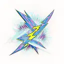 Lightning Bolt tattoo design idea