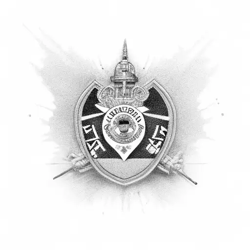 Police fucked  tattoo design idea