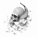 mango tattoo design idea