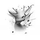 mango tattoo design idea