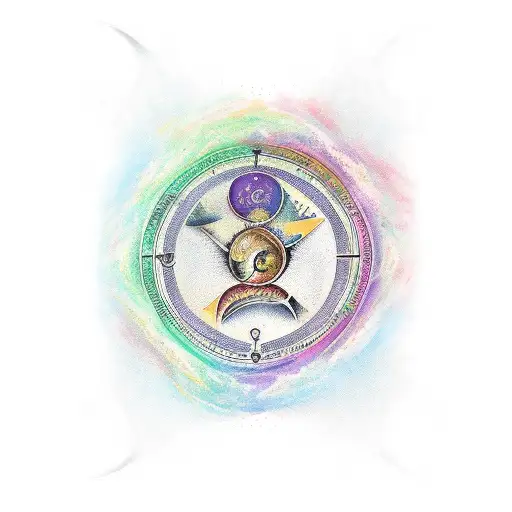 Libra, Piscis, Aries tattoo design idea