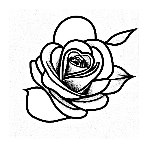 Tulips, roses, hydrangeas and ranunculus  tattoo design idea