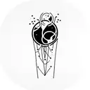 overthinker person  tattoo design idea