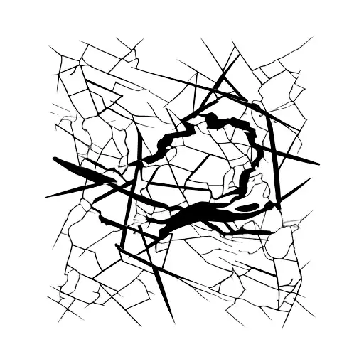 kintsugi tattoo design idea