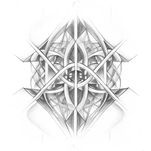 A DNA double helix intertwined with a mathematical equation tattoo design idea