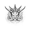 baphomet tattoo design idea