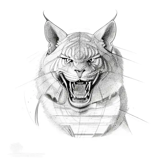 sport car tattoo design idea
