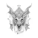 Saxophon  tattoo design idea