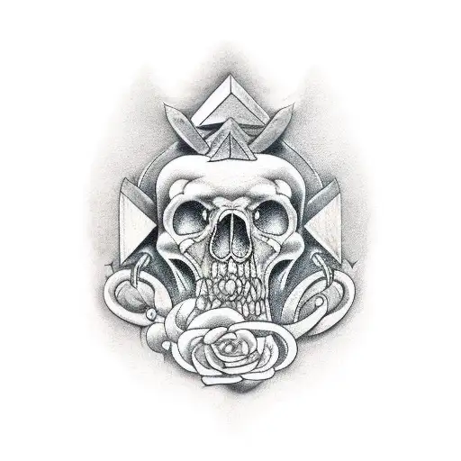 axe tattoo design idea