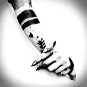 everything happens for a reason  tattoo design idea