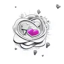 love potion tattoo design idea