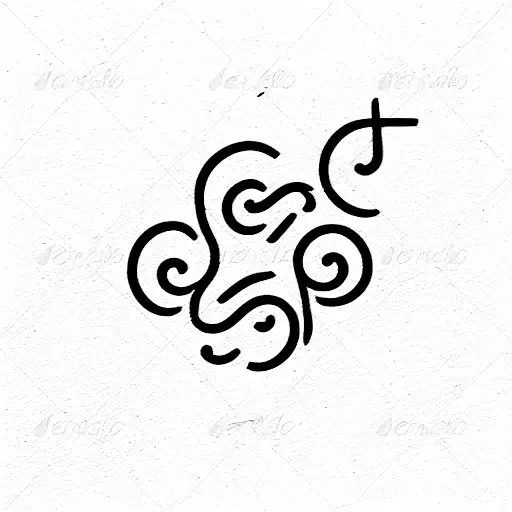 blank regular tombstone tattoo design idea