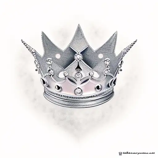 Queen's Crown tattoo design idea