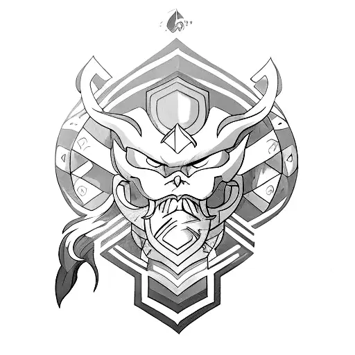 league of legends tattoo design idea