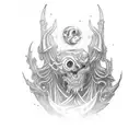 cosmere forearm sleeve tattoo design idea