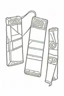 kitkat chocolate bar tattoo design idea