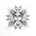 Every Nigga Is A Star tattoo design idea