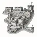 edinburgh castle tattoo design idea