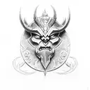 A Warcraft-inspired tattoo featuring Orpheus in a dotwork style tattoo design idea