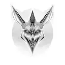 Anubis tattoo design idea