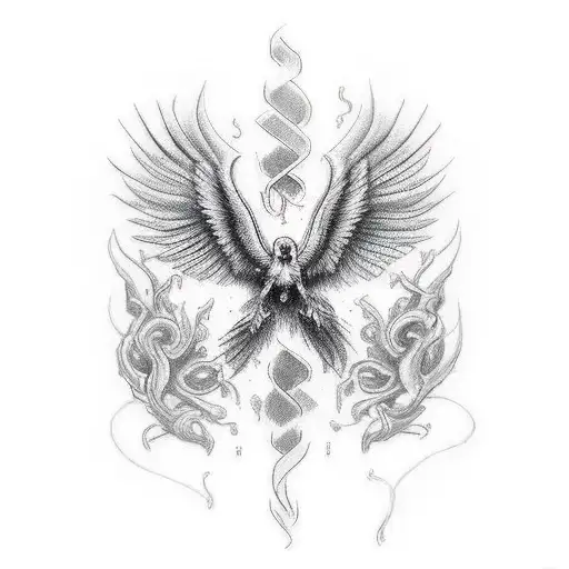 seraphim tattoo design idea