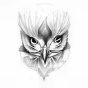 small Bird on neck  tattoo design idea