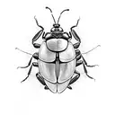 beetlejuice beetle  tattoo design idea