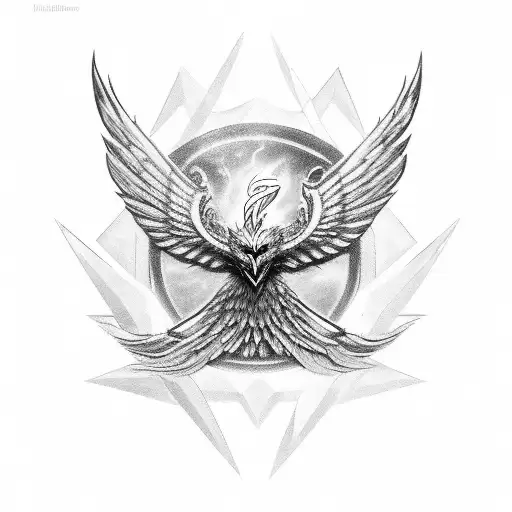 Phoenix Viking Health Coal into Diamond Transformation 06/21/2020 tattoo design idea