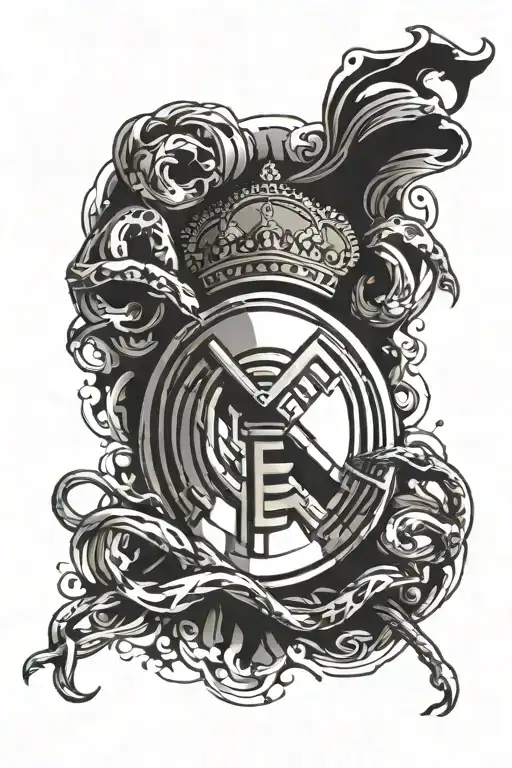 real madrid tattoo design idea
