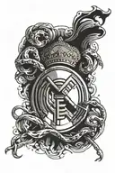 real madrid tattoo design idea