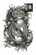 real madrid tattoo design idea
