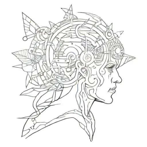Pardon my delay I'm navigating my head Disassociate I'm navigating my head Give me some advice I am wasting all this tim tattoo design idea