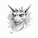 scales of anubis tattoo design idea