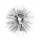 icarus falling from the sun  tattoo design idea