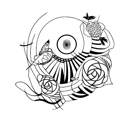 Kuzey Aylin Arya tattoo design idea