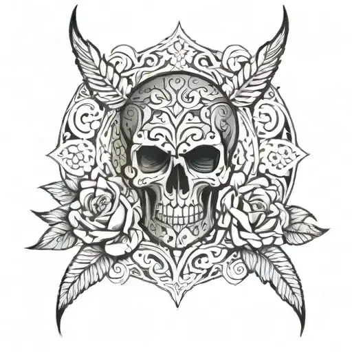 ala  para espalda y brazo tattoo design idea