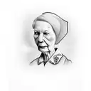 Memorial of  dutch grandma who survived WW2 tattoo design idea