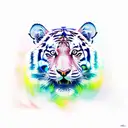 tiger tattoo design idea