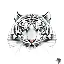 tiger tattoo design idea