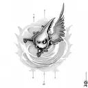 full sleeve spitfire baby tattoo design idea