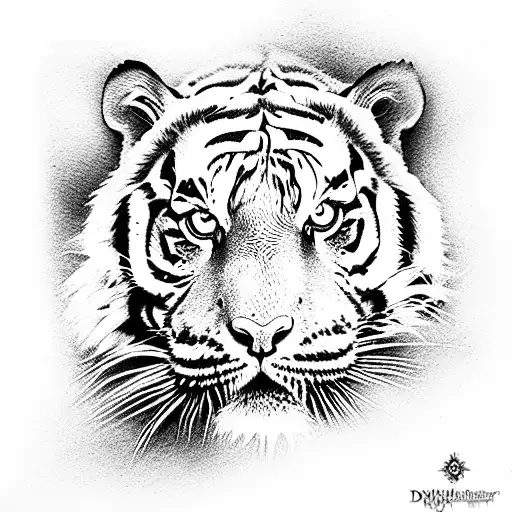 Bengal tiger body belly tattoo tattoo design idea