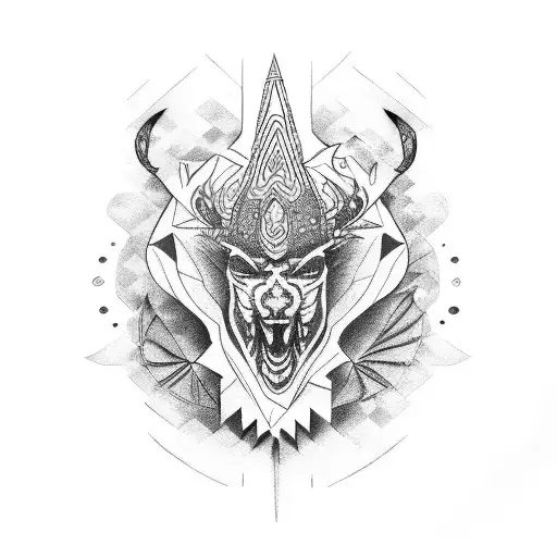 guarda mapuche tattoo design idea