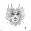 guarda mapuche tattoo design idea