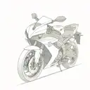 yamaha r1 tattoo design idea