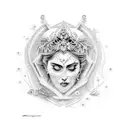 Madonne Ashwin tattoo design idea