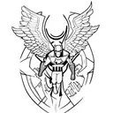 herois marvel tattoo design idea