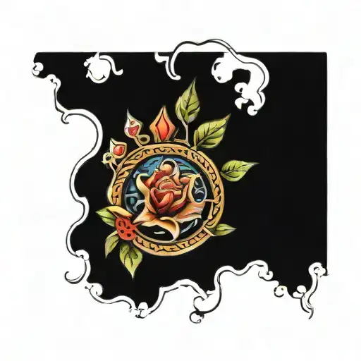 Mont Blanc tattoo design idea